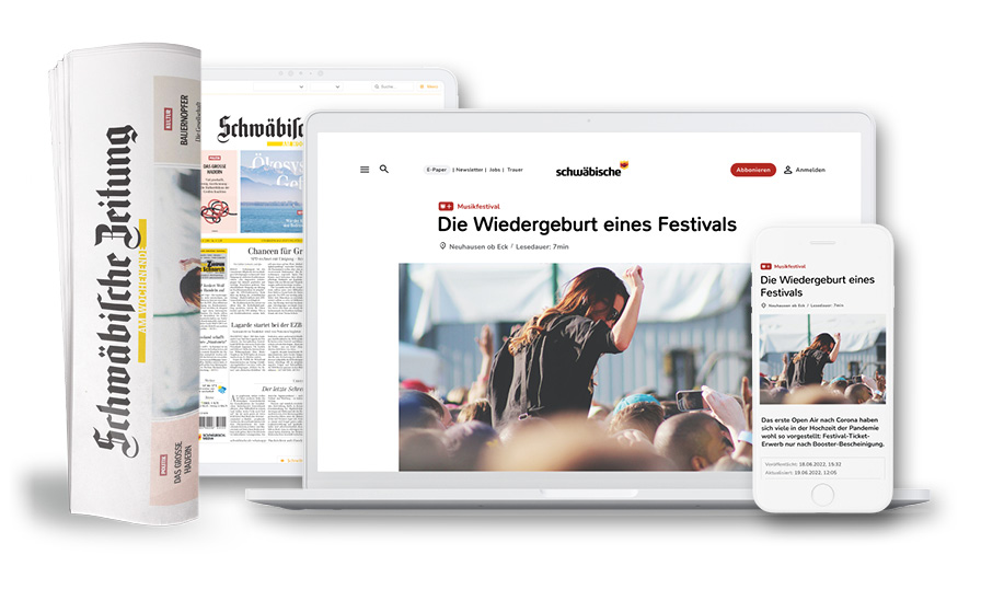 Schwäbische Zeitung digital & gedruckt - 8 Wochen testen